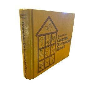 Vintage Reader’s Digest Complete Do-It-Yourself Manual Hardcover 1973